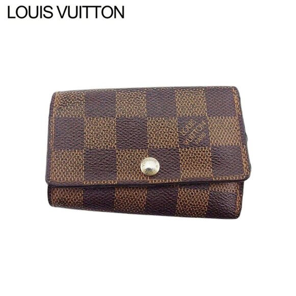 LOUIS VUITTON Key Case Damier Ebene Authentic Used - Picture 2 of 11